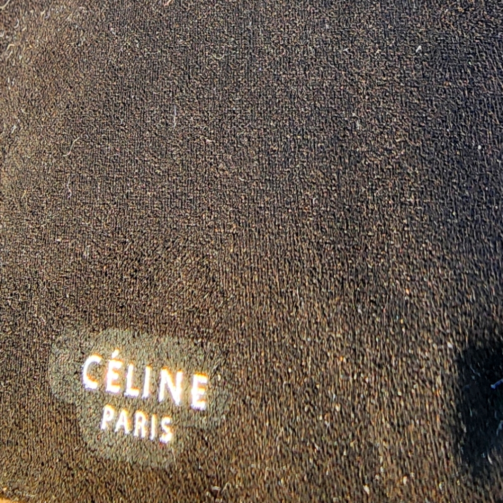 Celine Oval Sunglasses Triomphe Black - Picture 3 of 8